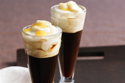 Amaretto and Cognac Coffee